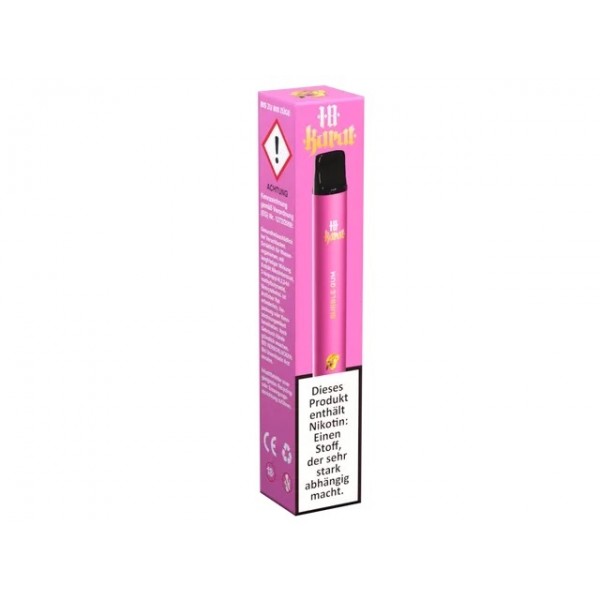 VQUBE - 18 Karat Einweg E-Zigarette - Bubble Gum