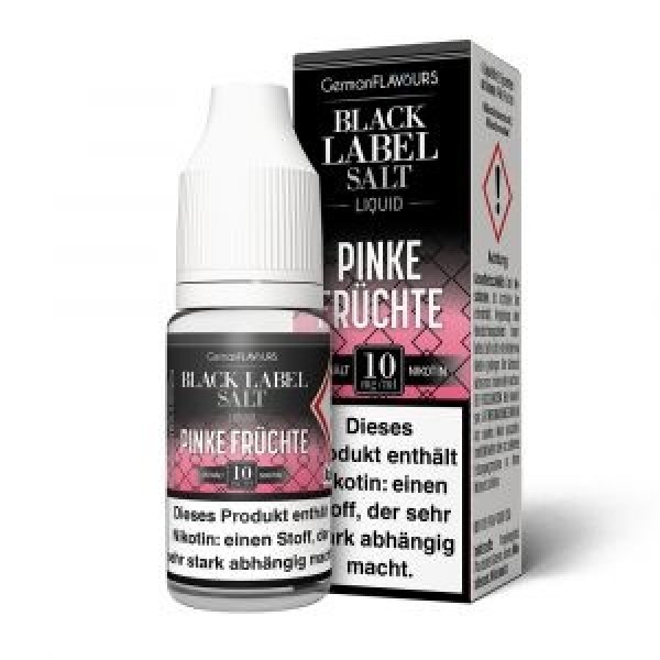 Black Label - Pinke Früchte - Nikotinsalz E-Liquid