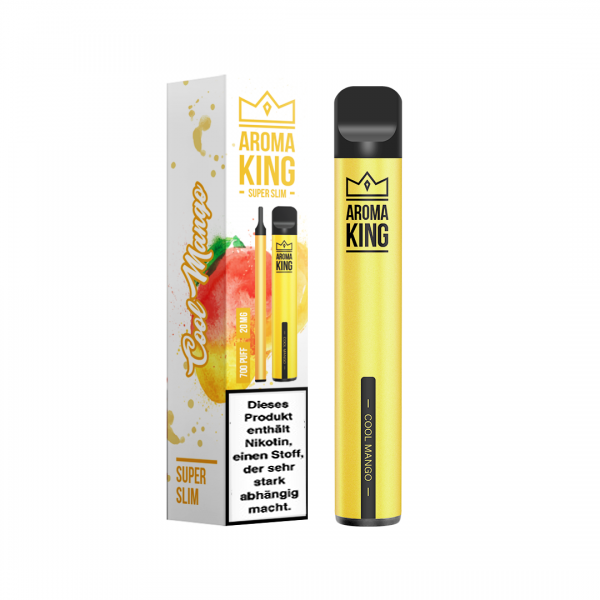 Aroma King  Superslim Einweg E-Zigarette -  Cool Mango