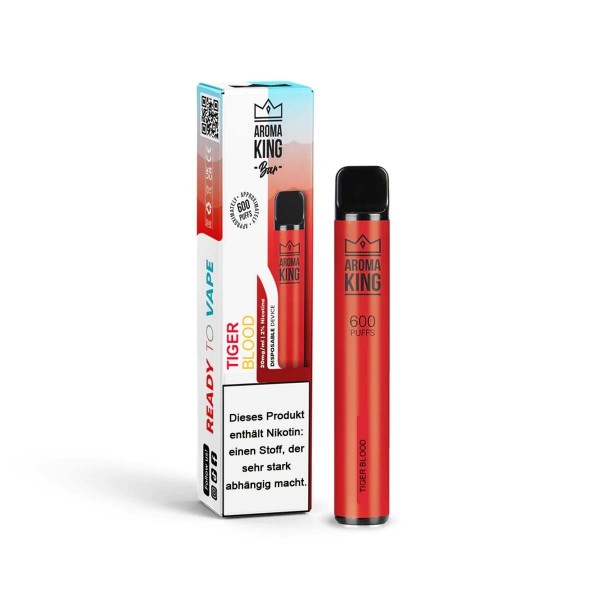 Aroma King Einweg E-Zigarette - Tiger Blood