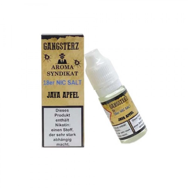 Gangsterz - Java Apfel - Nikotinsalz Liquid