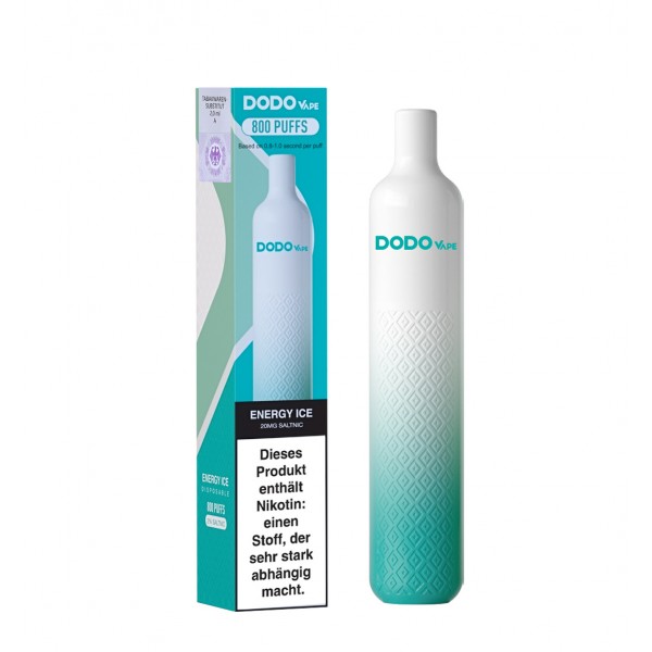Dodo Vape 800 Einweg E-Zigarette - Energy ice