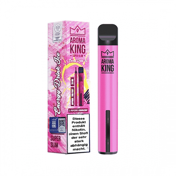 Aroma King  Superslim Einweg E-Zigarette -  Energy Drink