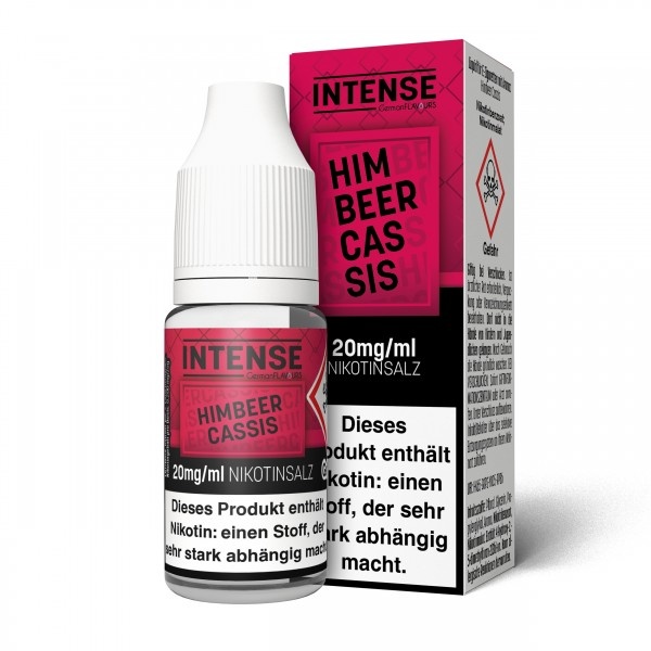 Intense - Himbeer Cassis - Nikotinsalz e-Liquid