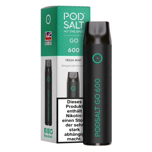 Pod Salt GO 600 Einweg - Frische Minze