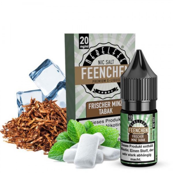 Nebelfee - Feenchen - Frischer Minz Tabak - Nikotinsalz