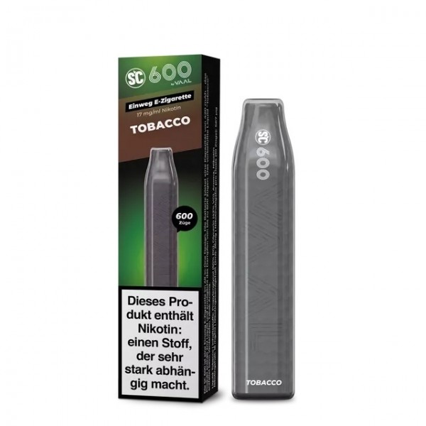 SC 600 Einweg E-Zigarette Tabak