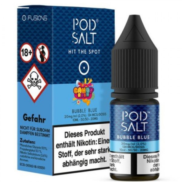 Pod Salt Fusion - Bubble Blue - Nikotinsalz