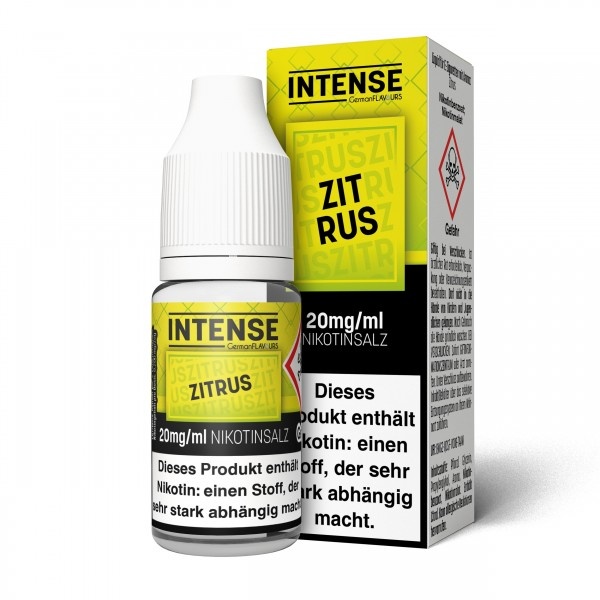Intense - Zitrus - Nikotinsalz e-Liquid