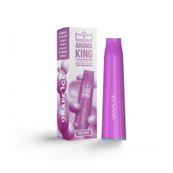Aroma King Piramida Einweg E-Zigarette- Grape Ice