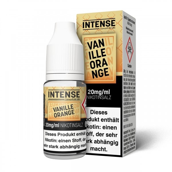 Intense - Vanille Orange - Nikotinsalz e-Liquid