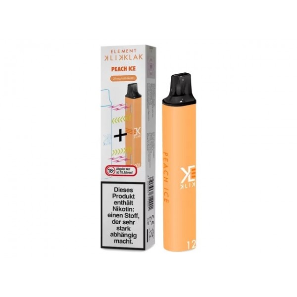 Klik Klak - Einweg E-Zigarette - Peach Ice