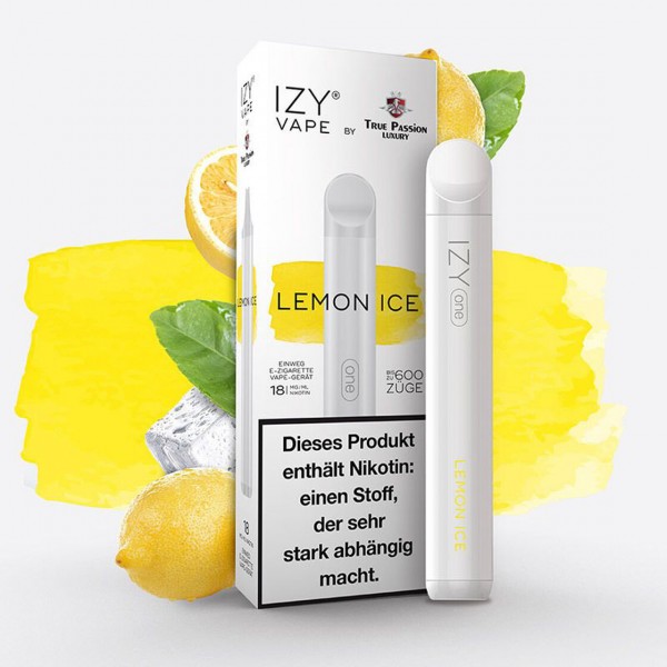 IzyVape Einweg E-Zigarette - Lemon Ice