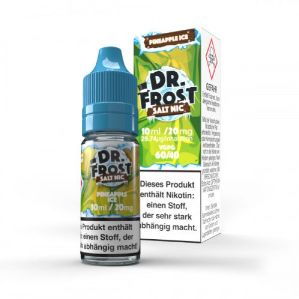 dr Frost - Ananas-Eiscreme - Nikotinsalz-Flüssigkeit