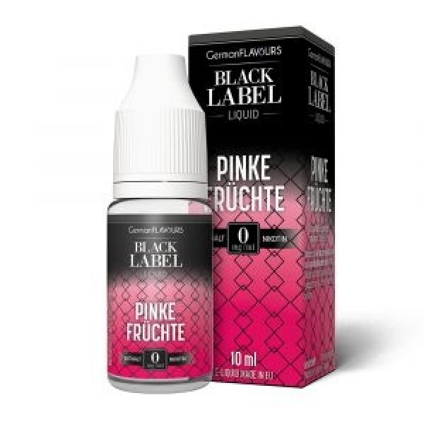 Black Label - Pinke Früchte - E-Liquid - 10ml