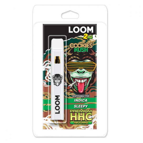 LOOM HHC Disposable Vape pen - Cookies Kush - 2ml