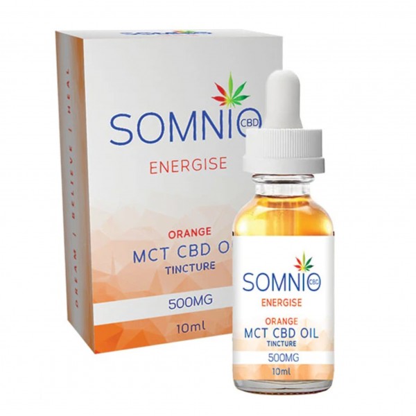 Somnio Energize MCT CBD-Öltinktur: Orange - 10 ml