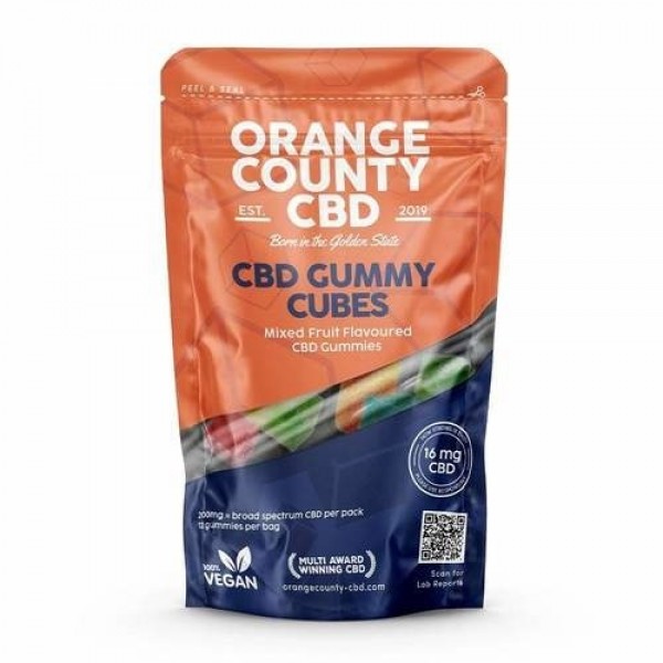 Orange County CBD-Gummiwürfel – Wundertüte