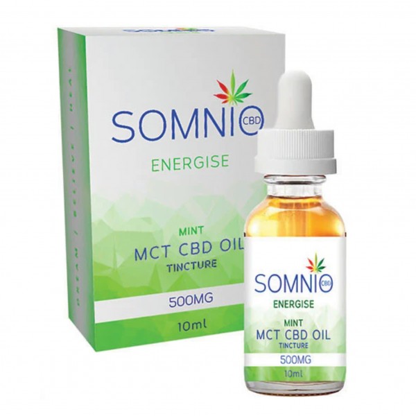 Somnio Energize MCT CBD Öltinktur: Minze - 10 ml