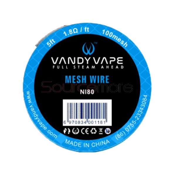 Vandy Vape 100Mesh Wire Nichrome 80 - 5ft