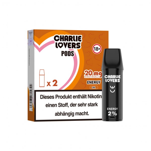 Charlie Lovers Pods - ENERGY - 2St - (Elfa Kompatibel)