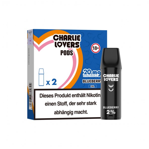 Charlie Lovers Pods - BLUEBERRY - 2St - (Elfa Kompatibel)