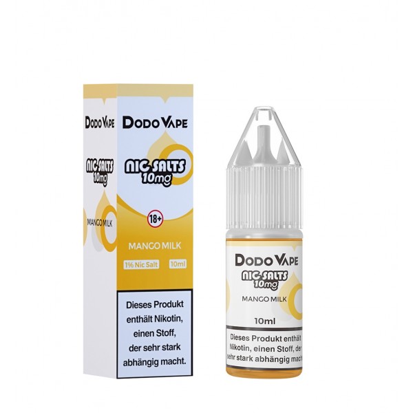 Dodo Vape -Mango milke (Nic Salts)