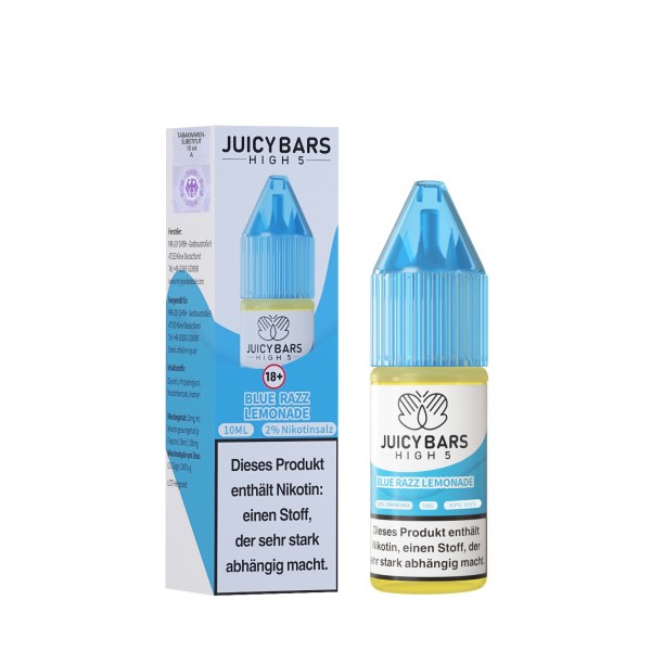 Juicy Bars High 5 Nic Salt - Blue Razz Lemonade