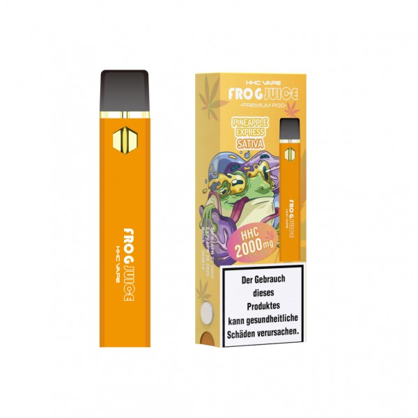 FROG JUICE HHC Disposable 2000mg - Pineapple Express Sativa