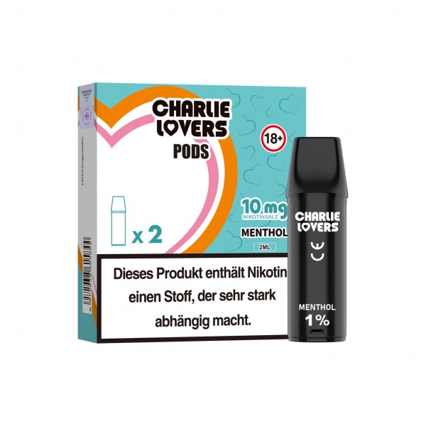 Charlie Lovers Pods - MENTHOL - 2St - (Elfa Kompatibel)
