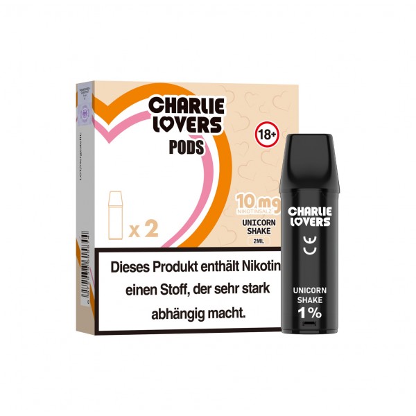 Charlie Lovers Pods - UNICORN SHAKE - 2St - (Elfa Kompatibel)